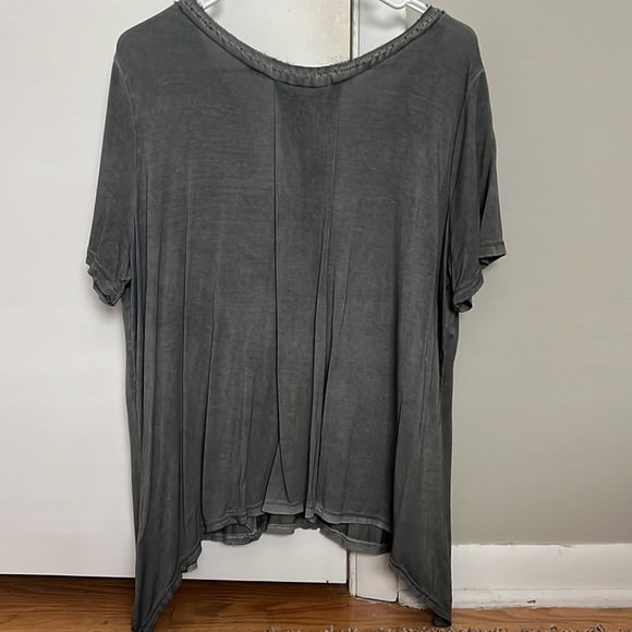 Gray soft basic tee - Picture 6 of 7